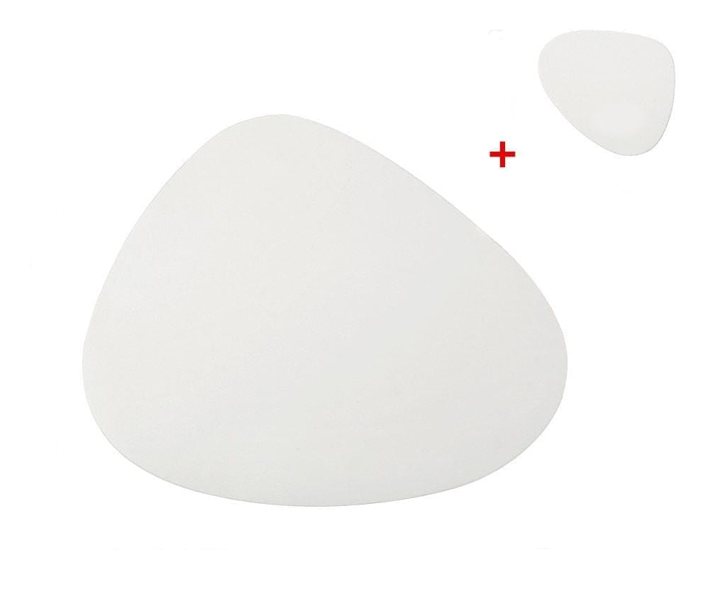 Leather Placemat Set and Coaster for Dining Table Protection 9