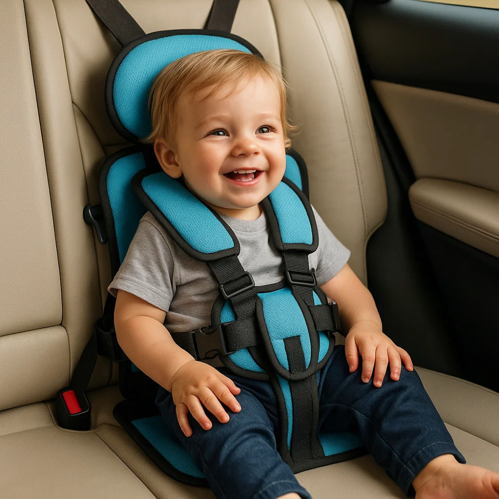 Portable Booster Seat for Toddlers Compact Travel Car Seat 8