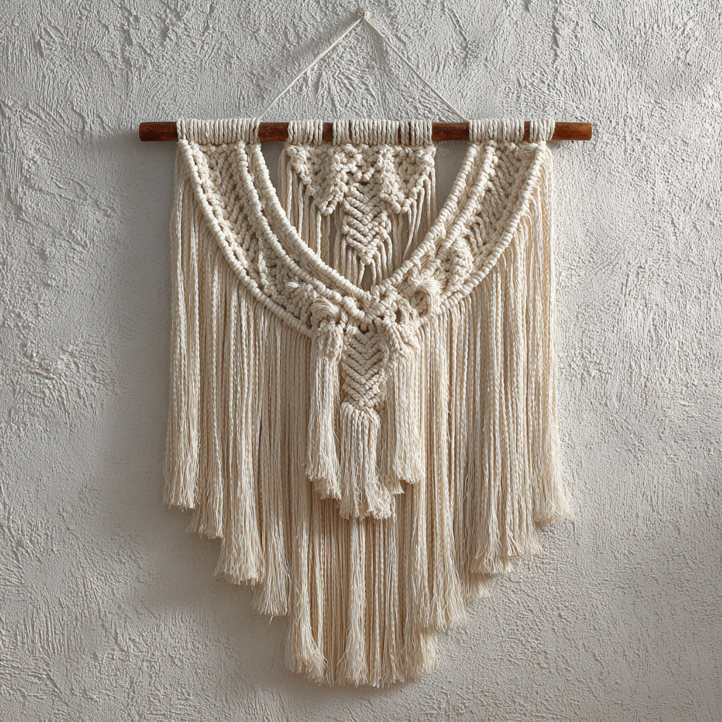Boho Woven Tapestry Decor for Macrame Wall Hanging