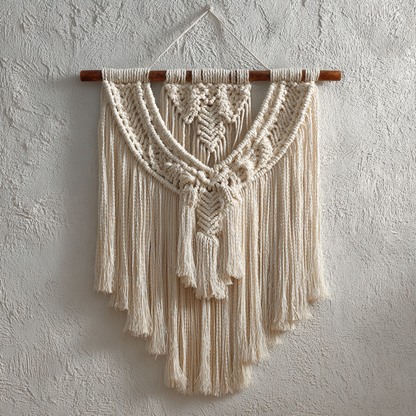 Boho Woven Tapestry Decor for Macrame Wall Hanging