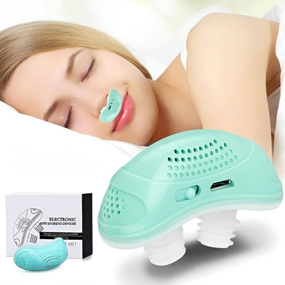 Anti Snoring Device for Sleep Apnea Relief Portable Nose Vent