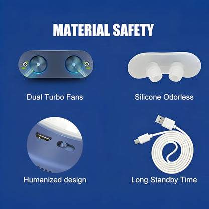 Anti Snoring Device for Sleep Apnea Relief Portable Nose Vent