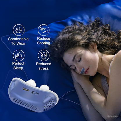 Anti Snoring Device for Sleep Apnea Relief Portable Nose Vent