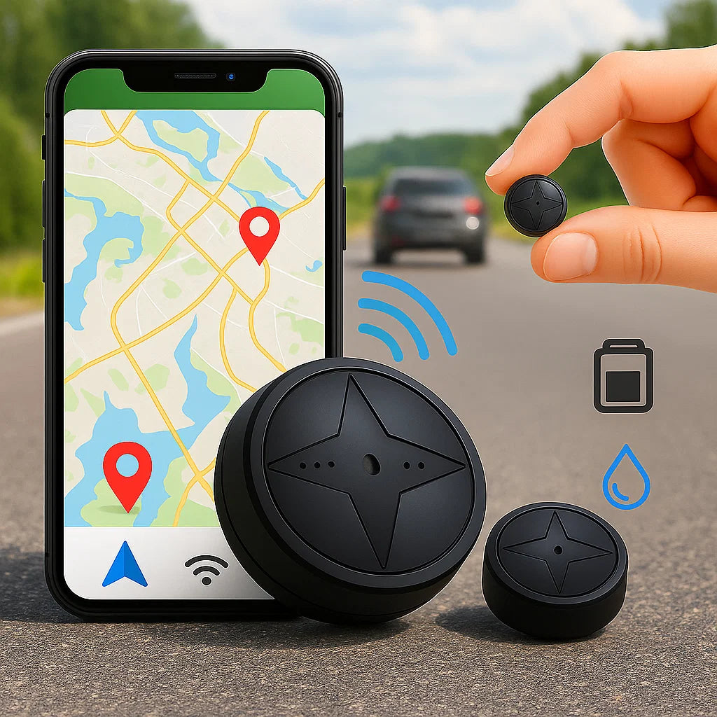 Car GPS Tracker Real-Time Vehicle Tracking Device with Magnetic Mount 0