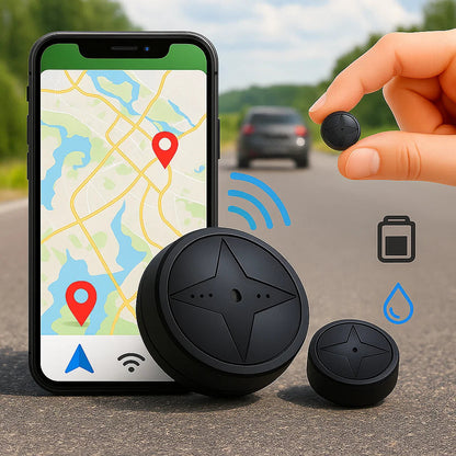 Car GPS Tracker Real-Time Vehicle Tracking Device with Magnetic Mount 0