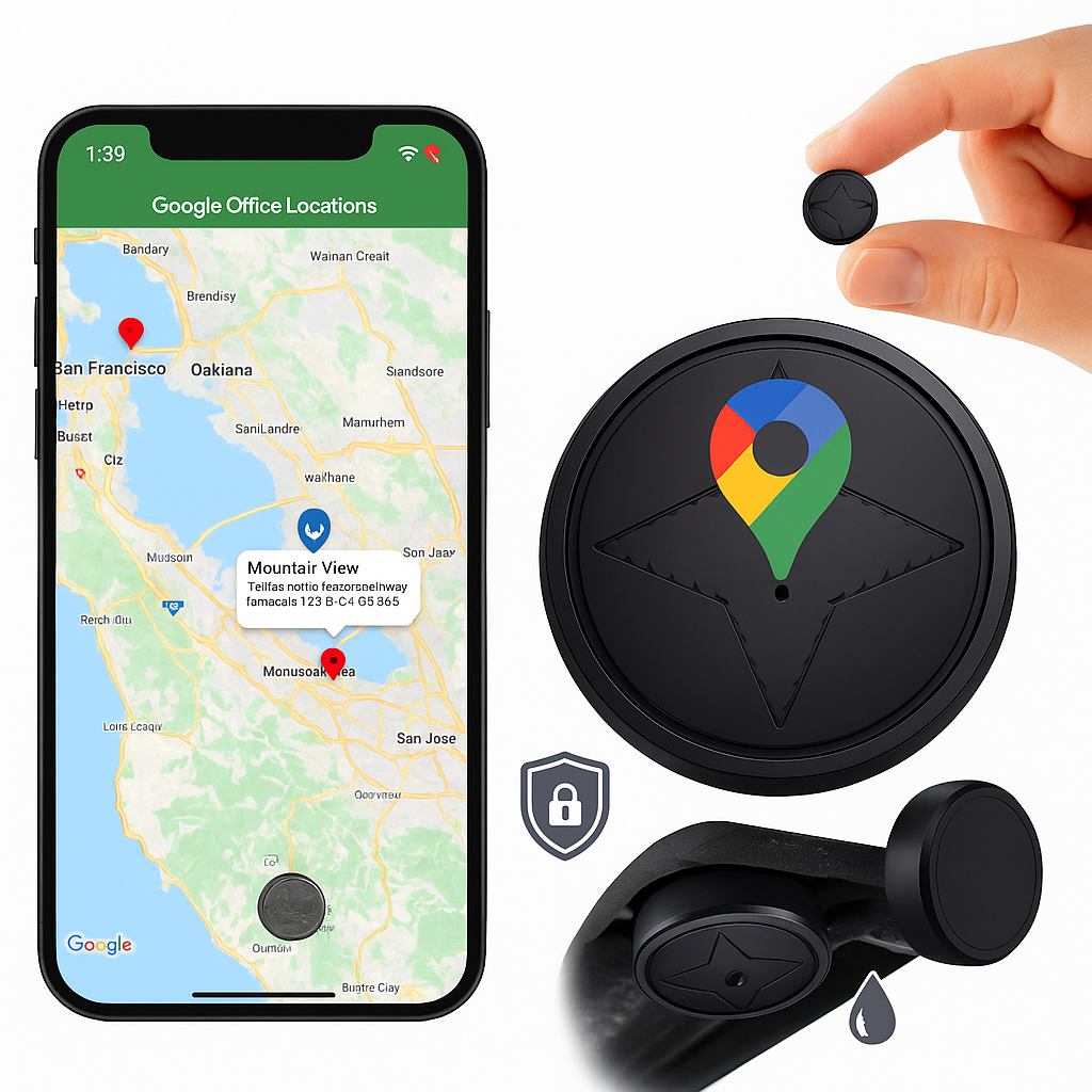 Car GPS Tracker Real-Time Vehicle Tracking Device with Magnetic Mount 1
