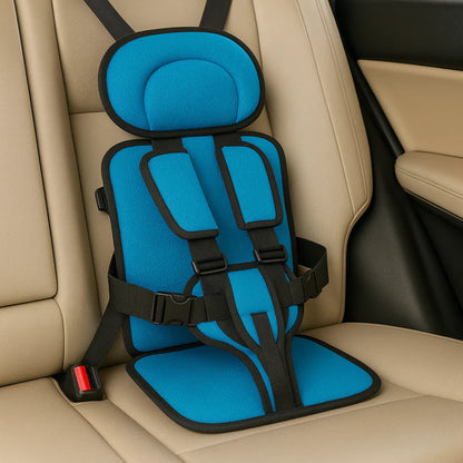 Portable Child Booster Seat Lightweight Safety Belt Durable Polyester 8