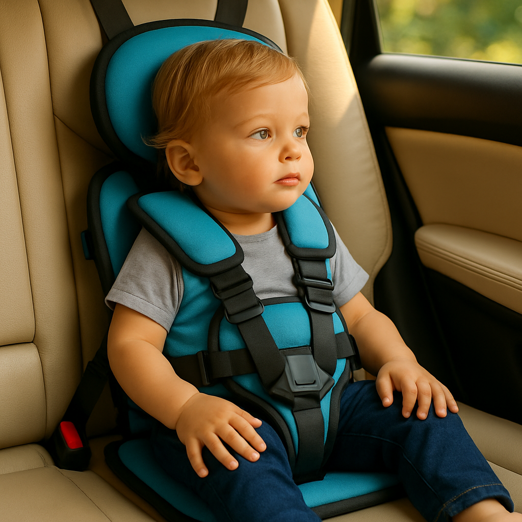 Portable Toddler Booster Seat Compact Travel Safety Harness 10