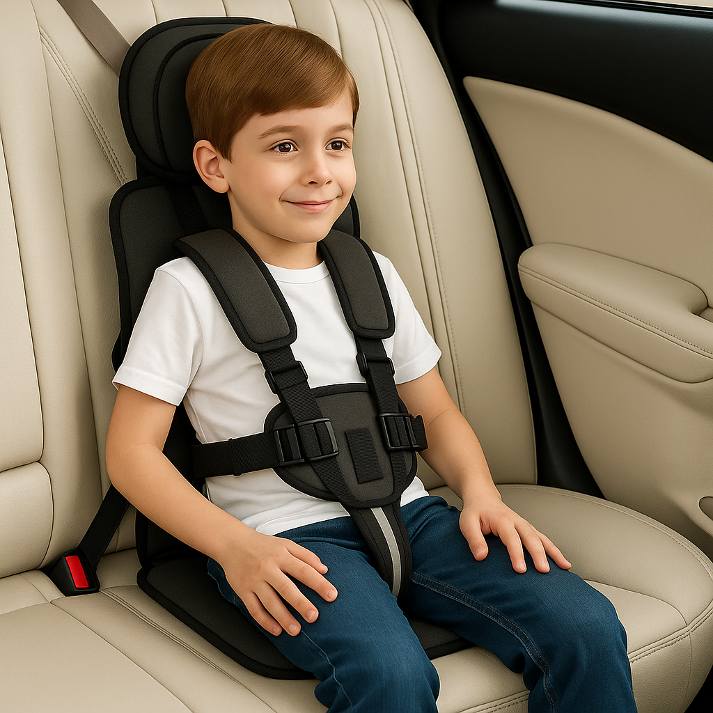 Portable Toddler Booster Seat Compact Travel Safety Harness 13