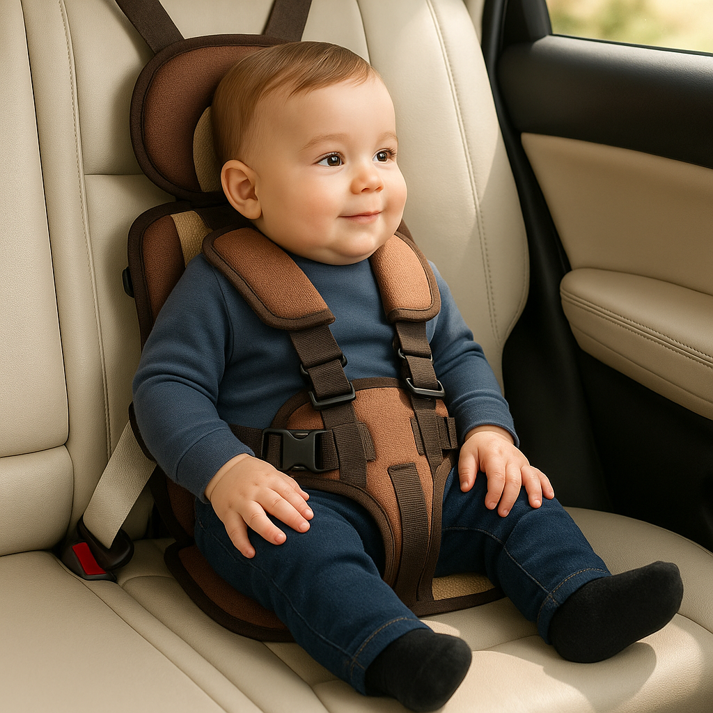 Portable Toddler Booster Seat Compact Travel Safety Harness 14