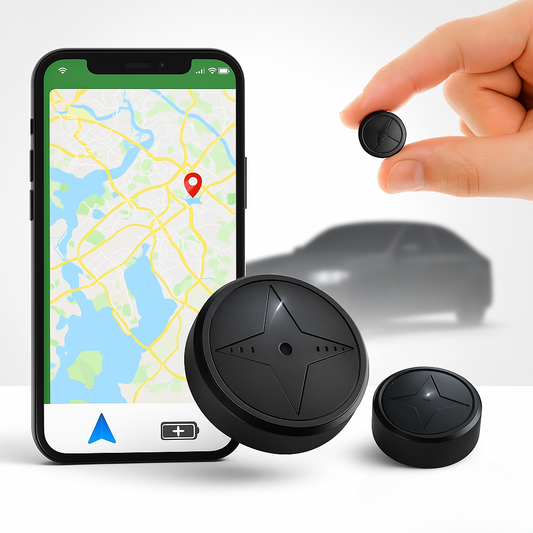 Real-Time GPS Tracker Magnetic Vehicle Tracking Device Compact 0